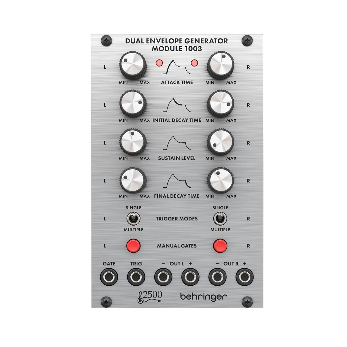 Behringer 1003 Dual Envelope Generator Module (16HP)
