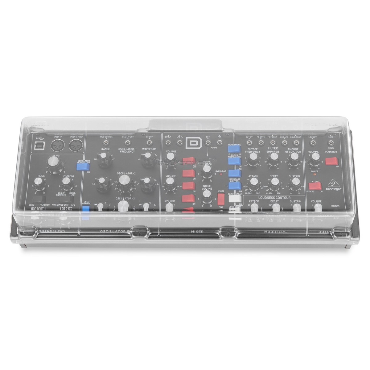 Decksaver Behringer Model-D Cover, Soft Fit