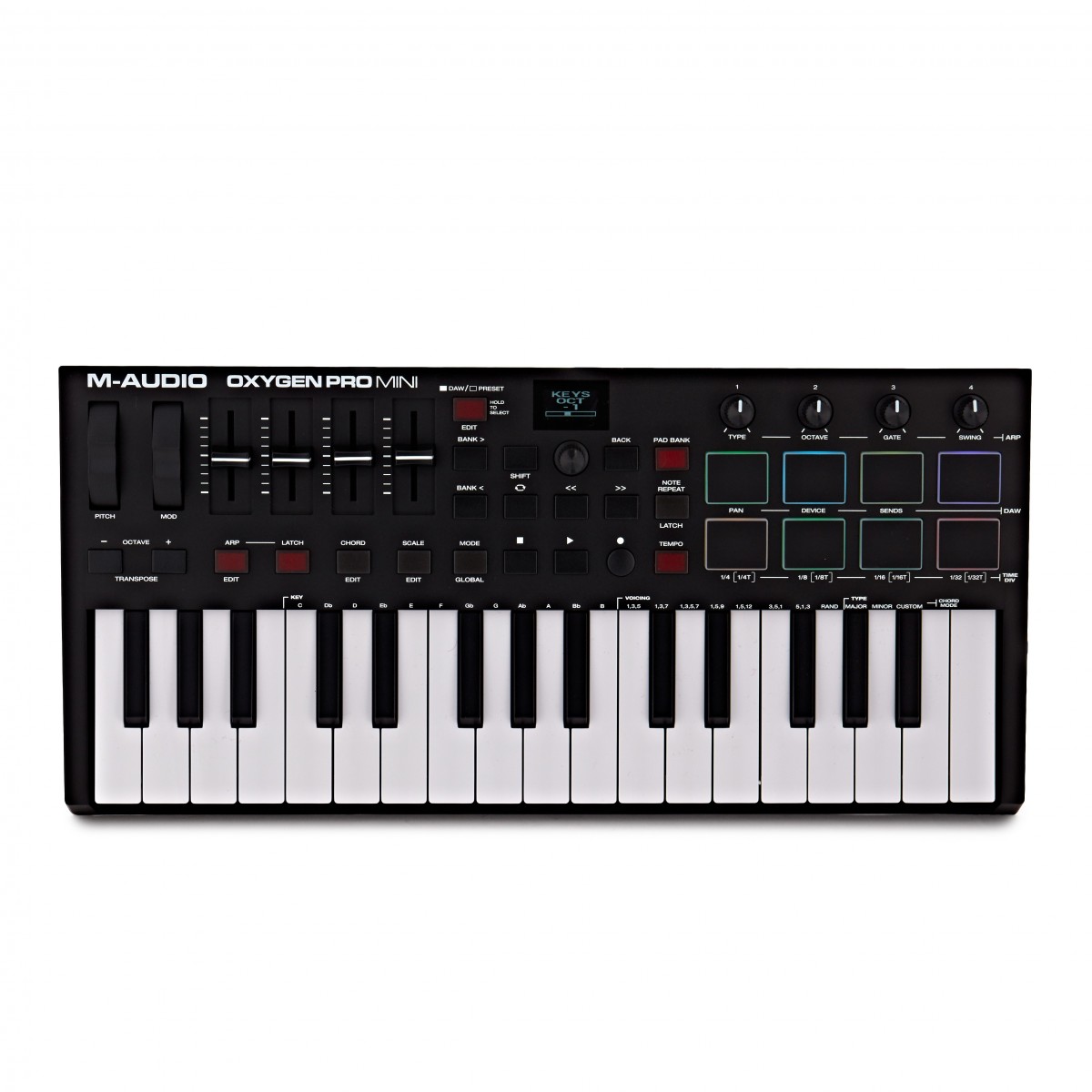M-Audio Oxygen Pro Mini MIDI Controller