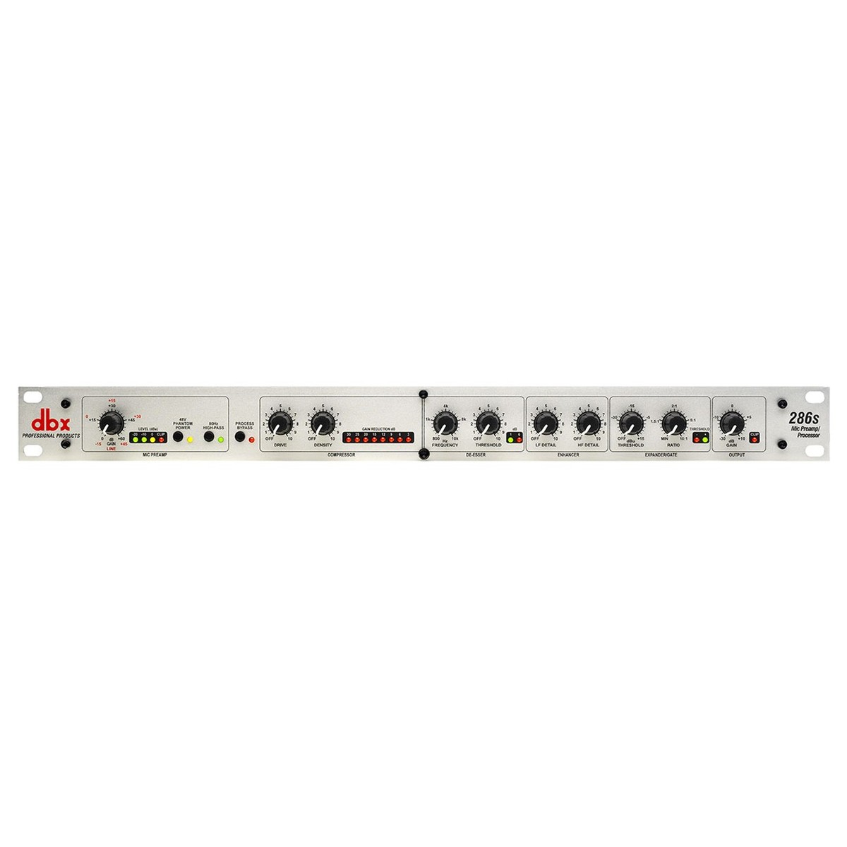 dbx 286s Microphone Preamp & Channel Strip Processor