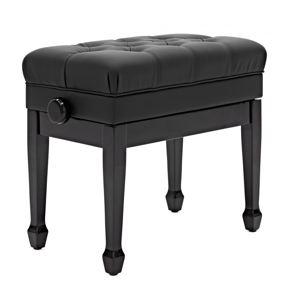 Premium Piano Stool with Storage by Gear4music