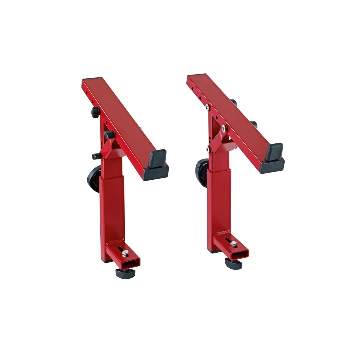 K&M 18822 Keyboard Stacker, Ruby Red