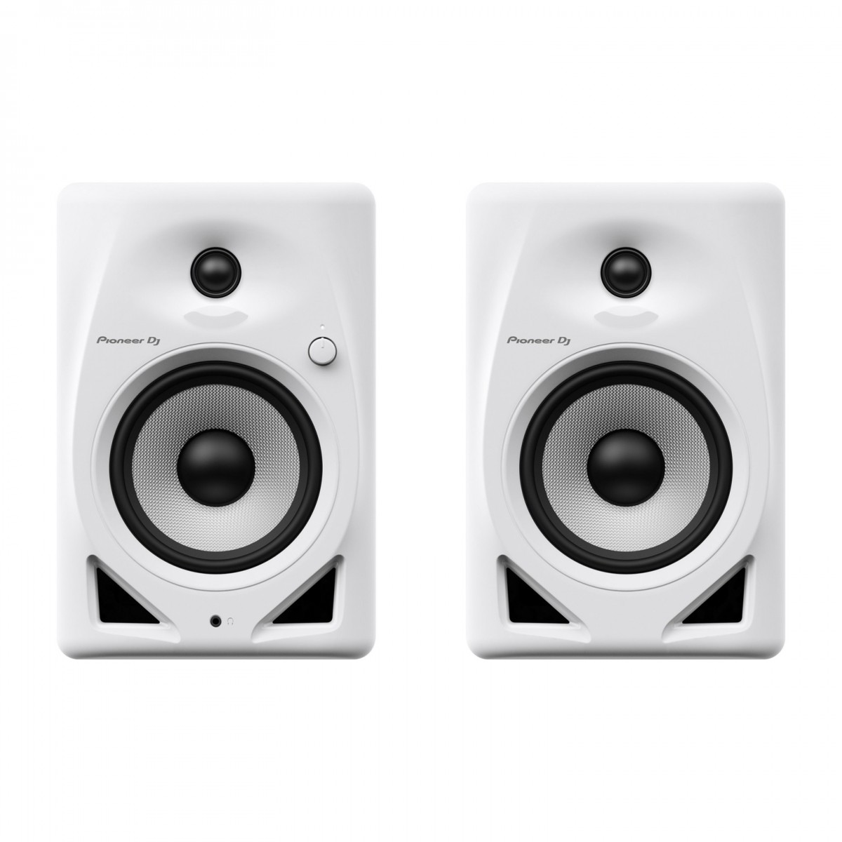 Pioneer DJ DM-50D Active Monitor Speakers, White