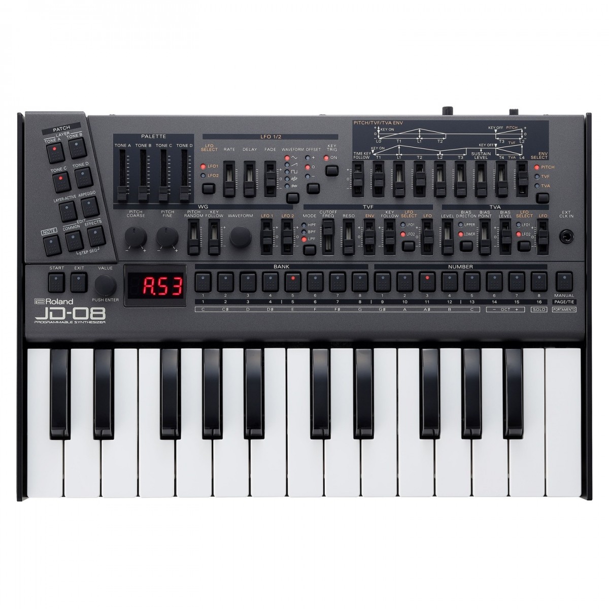 Roland Boutique JD-08 Sound Module with Keys