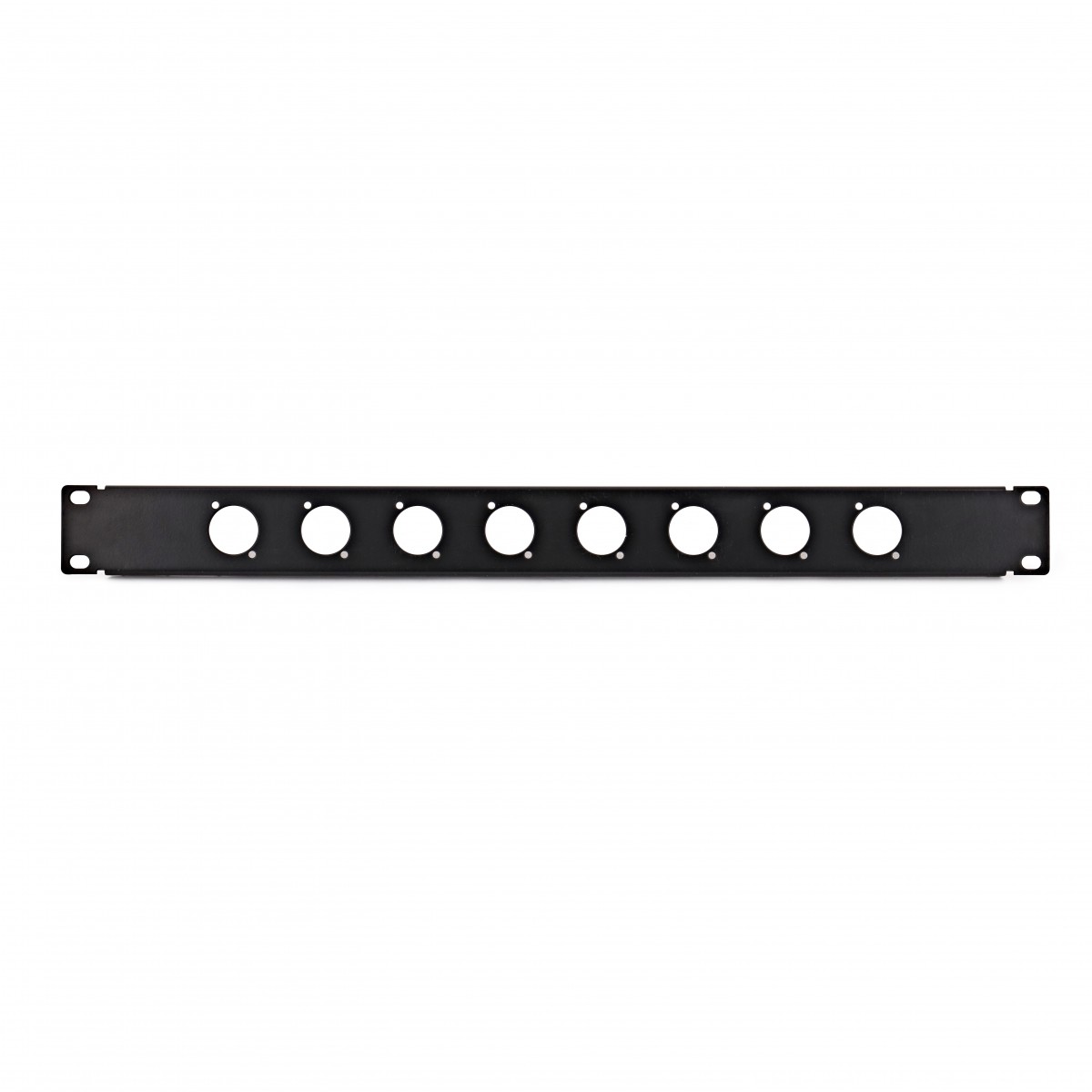 19'' Rack 8 x XLR Faceplate, 1U by Gear4music