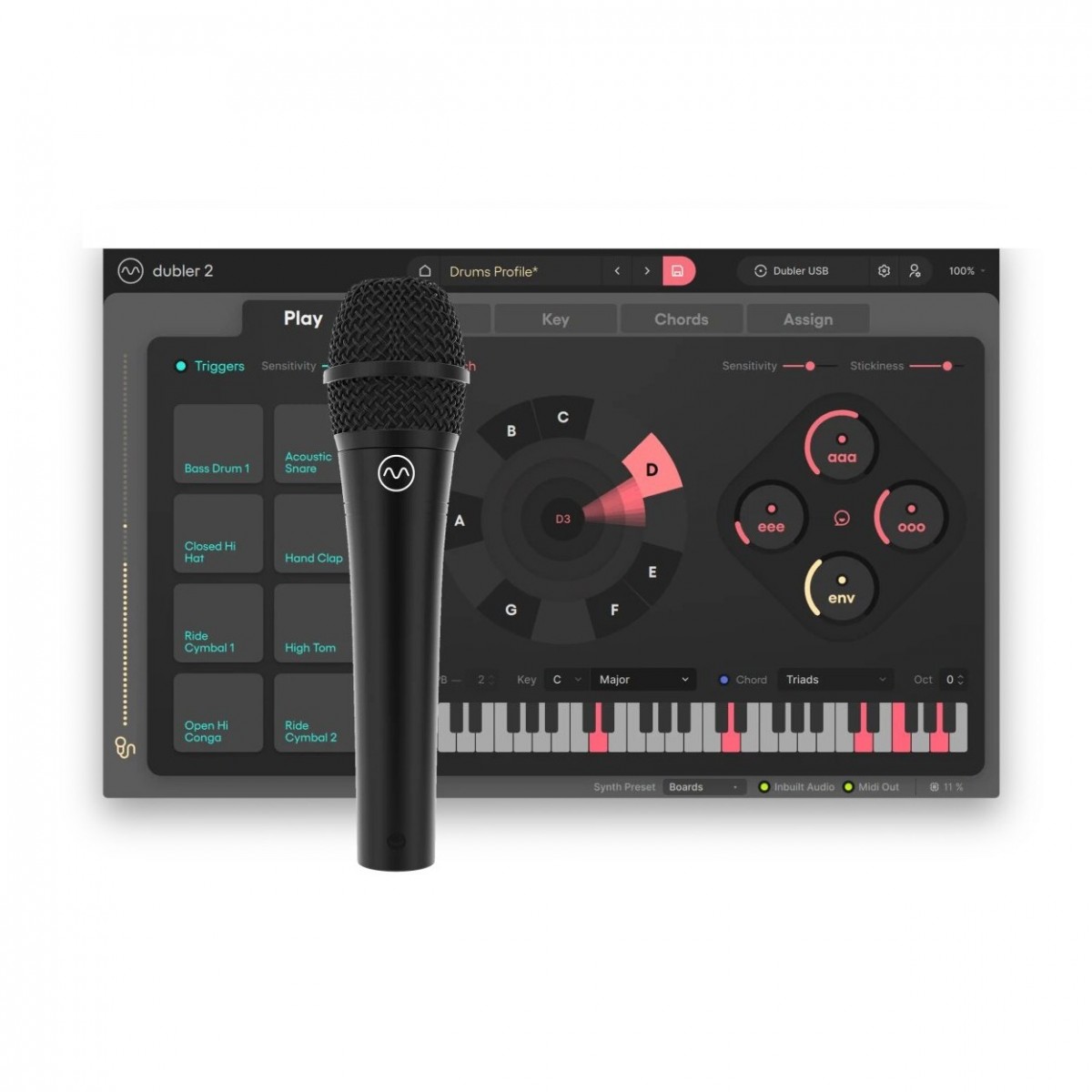 Vochlea Dubler Studio Kit 2