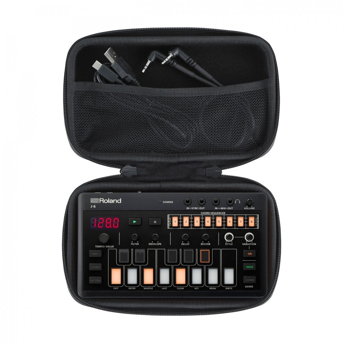 Roland Aira Compact J-6 Chord Synth with Case