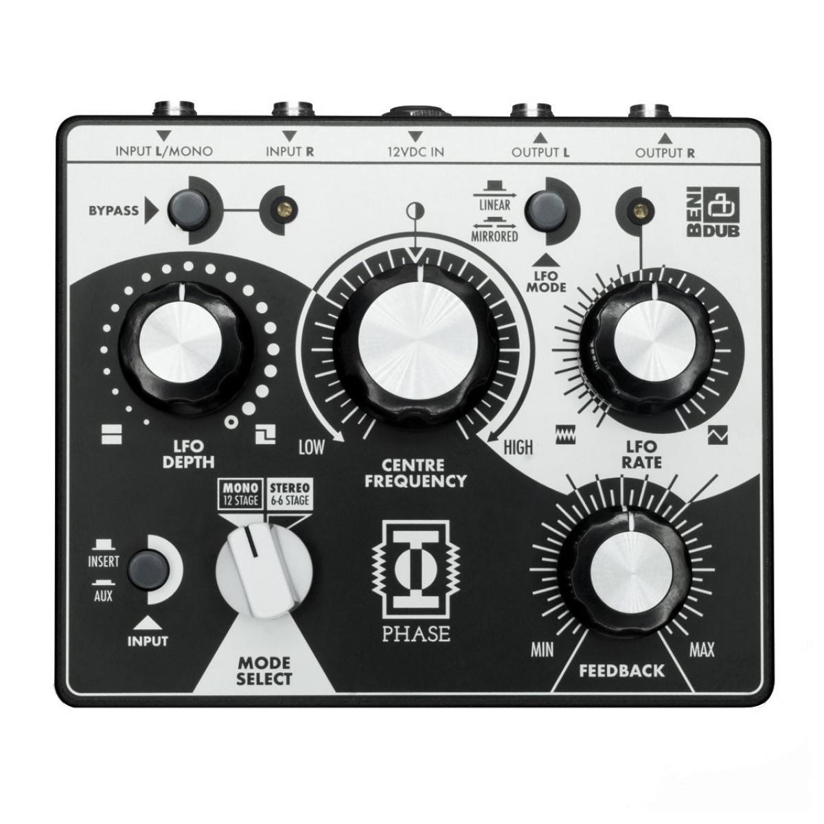 Benidub PHASE, 12-Stage Optical Stereo Phaser