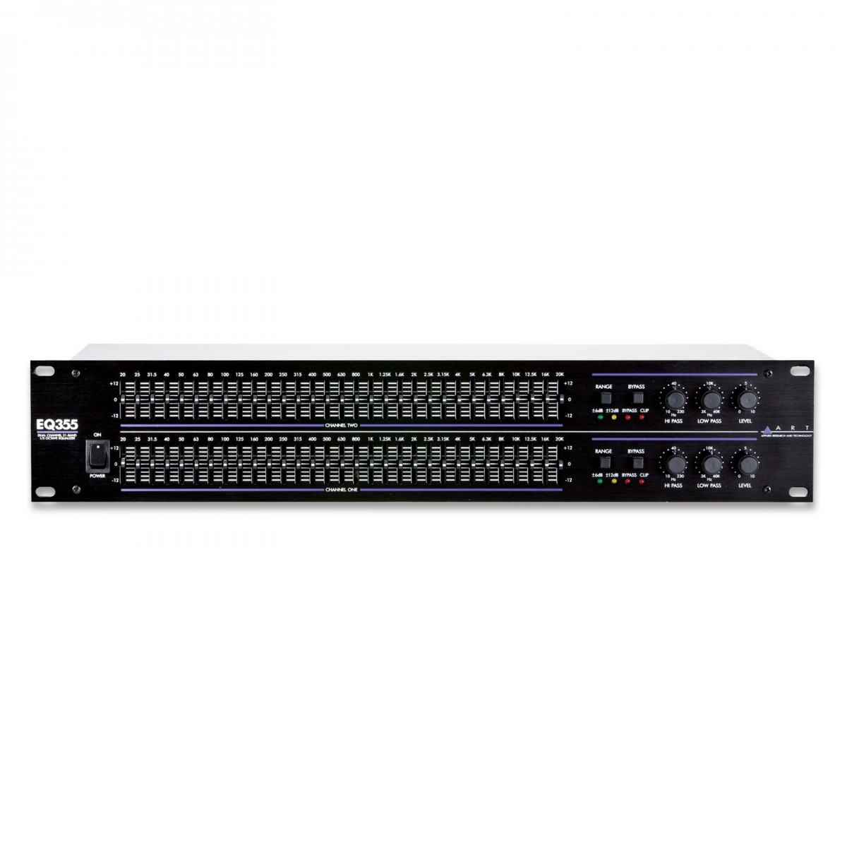 ART EQ 355 - Dual 31 Band Graphic EQ