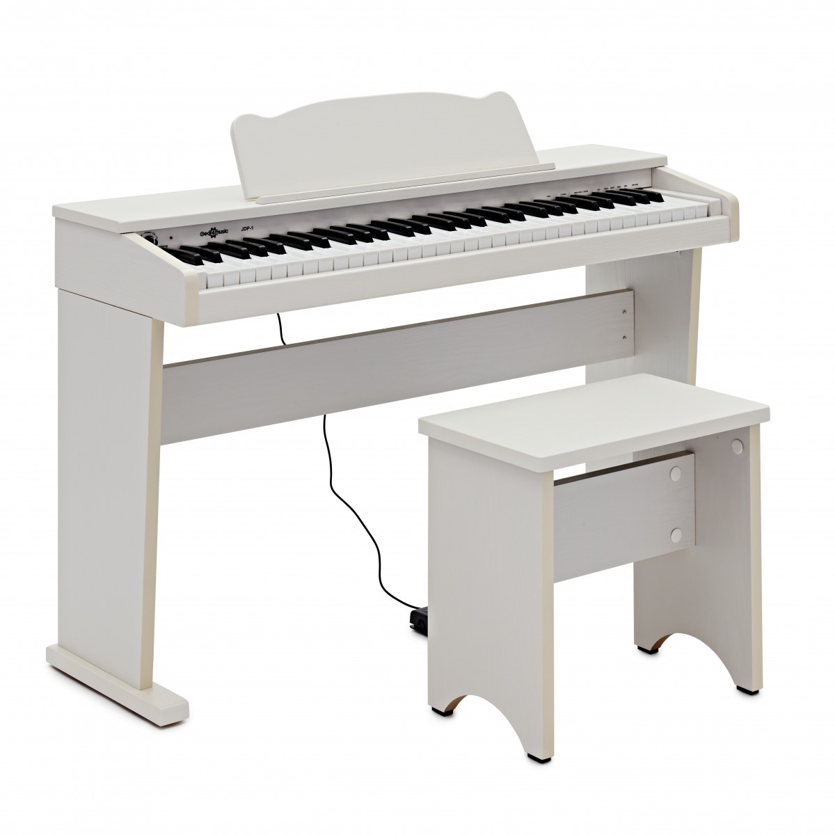 JDP-1 Junior Digital Piano by Gear4music, White