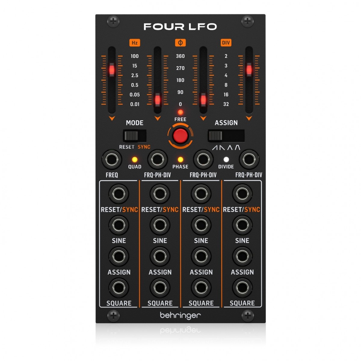 Behringer FOUR LFO Quad LFO Module