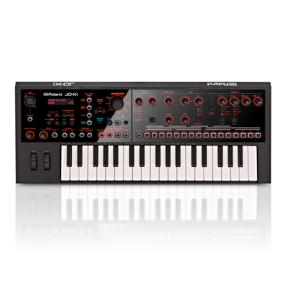 Roland JD-Xi Interactive Analog/Digital Crossover Synthesizer