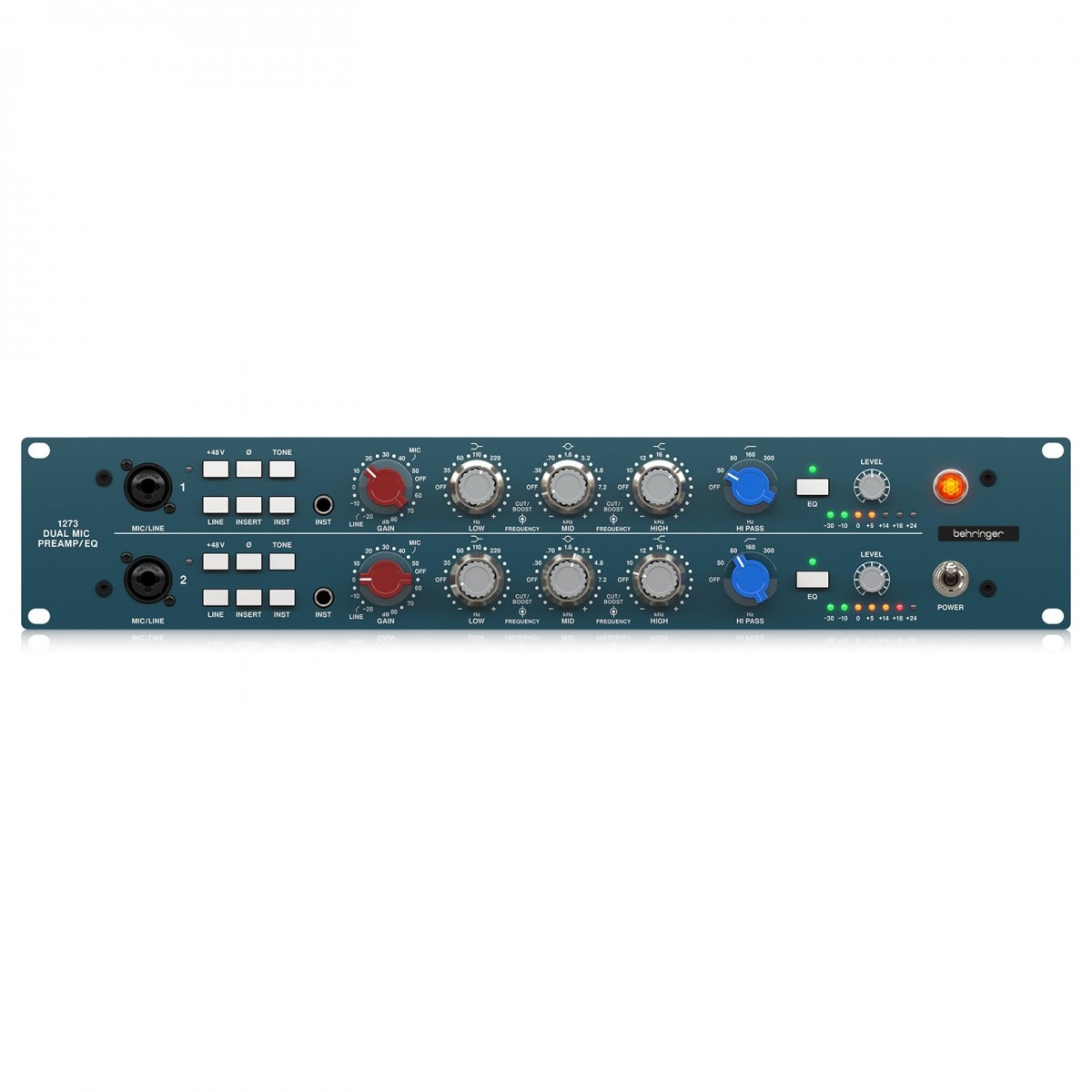 Behringer 1273 2-Channel Mic Preamp and EQ
