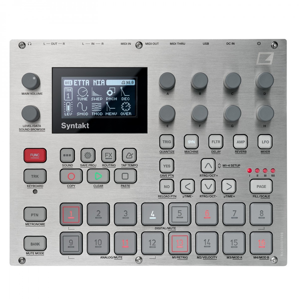 Elektron Syntakt E25 Remix Edition - Nearly New