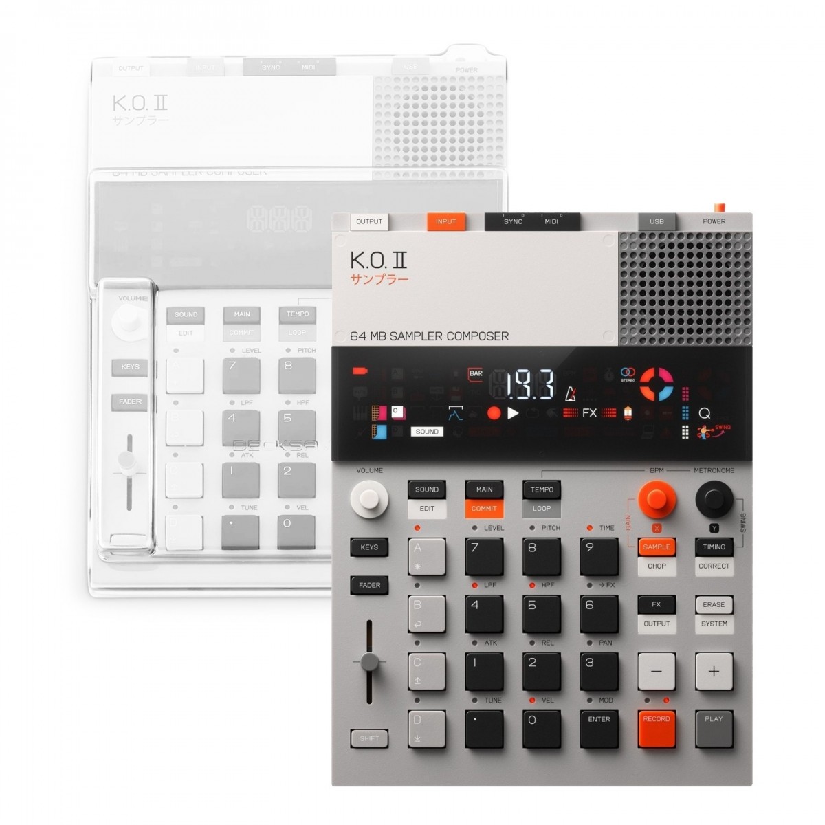 Teenage Engineering EP 133 K.O. II with Decksaver