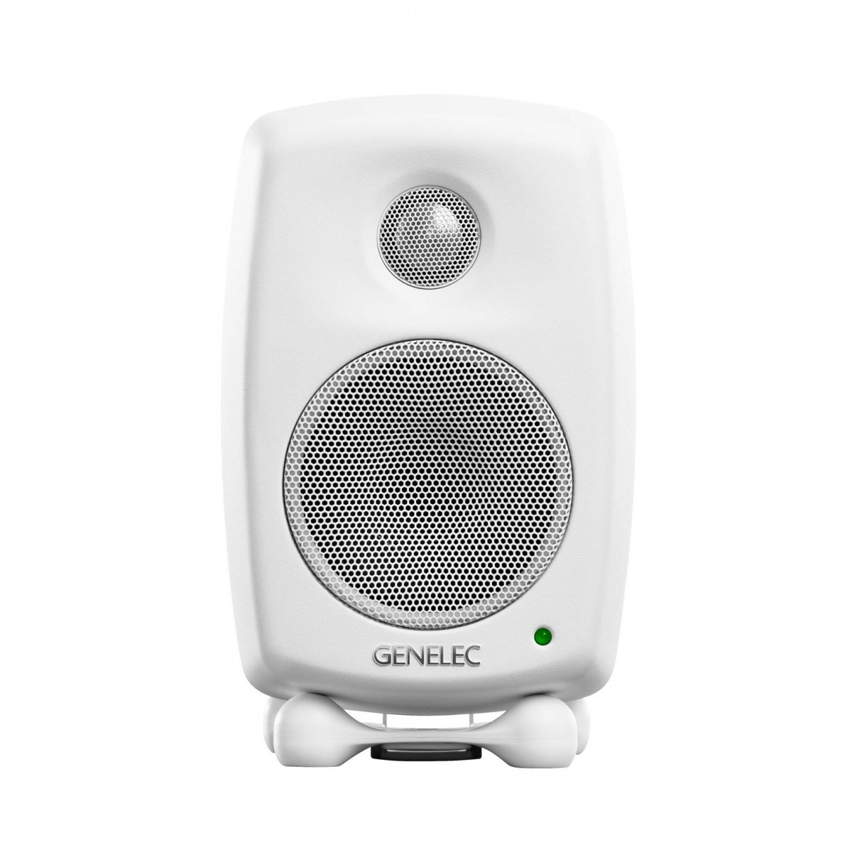 Genelec 8010A Professional Studio Monitors, White (Single)