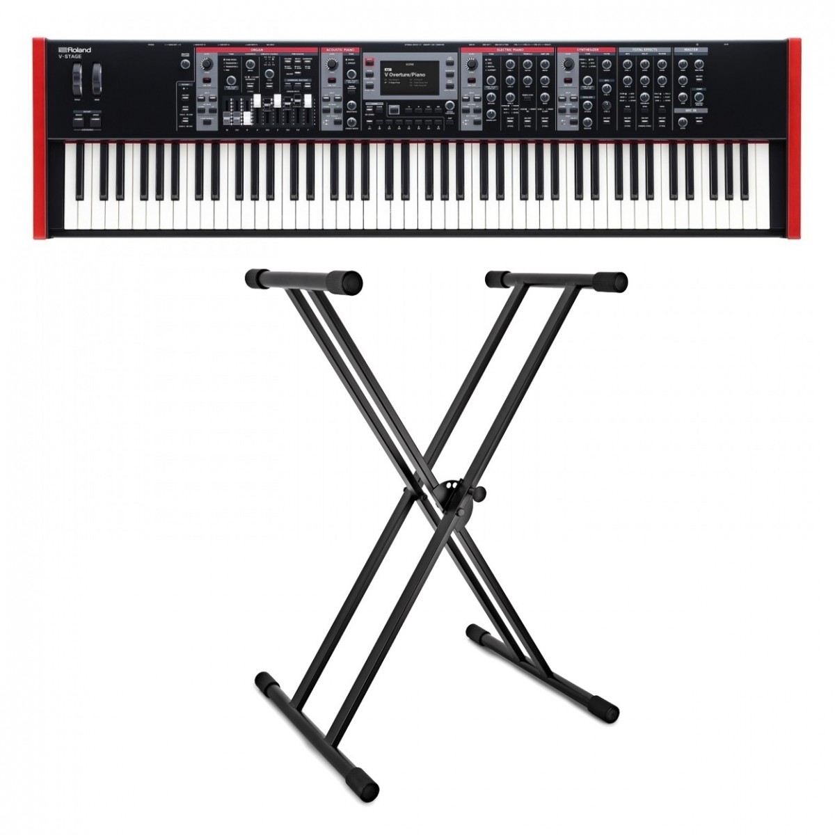 Roland V-Stage 88 Stage Keyboard with X-Frame Stand