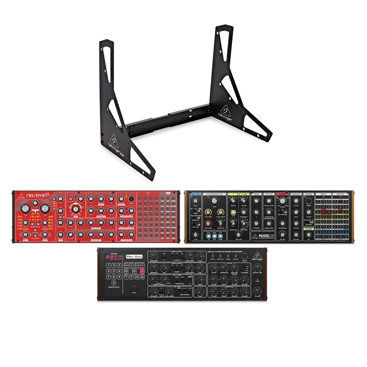 Behringer Custom 3-Tier Synth Bundle