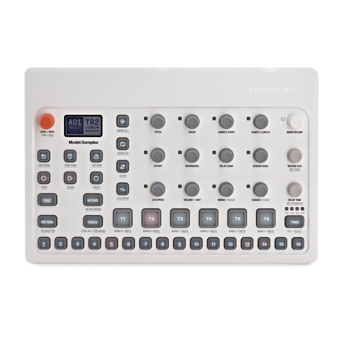 Elektron Model:Samples Six Track Sample Player - Ex Demo