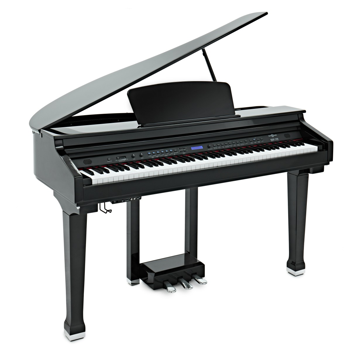 GDP-100 Digital Grand Piano by Gear4music - Nearly New