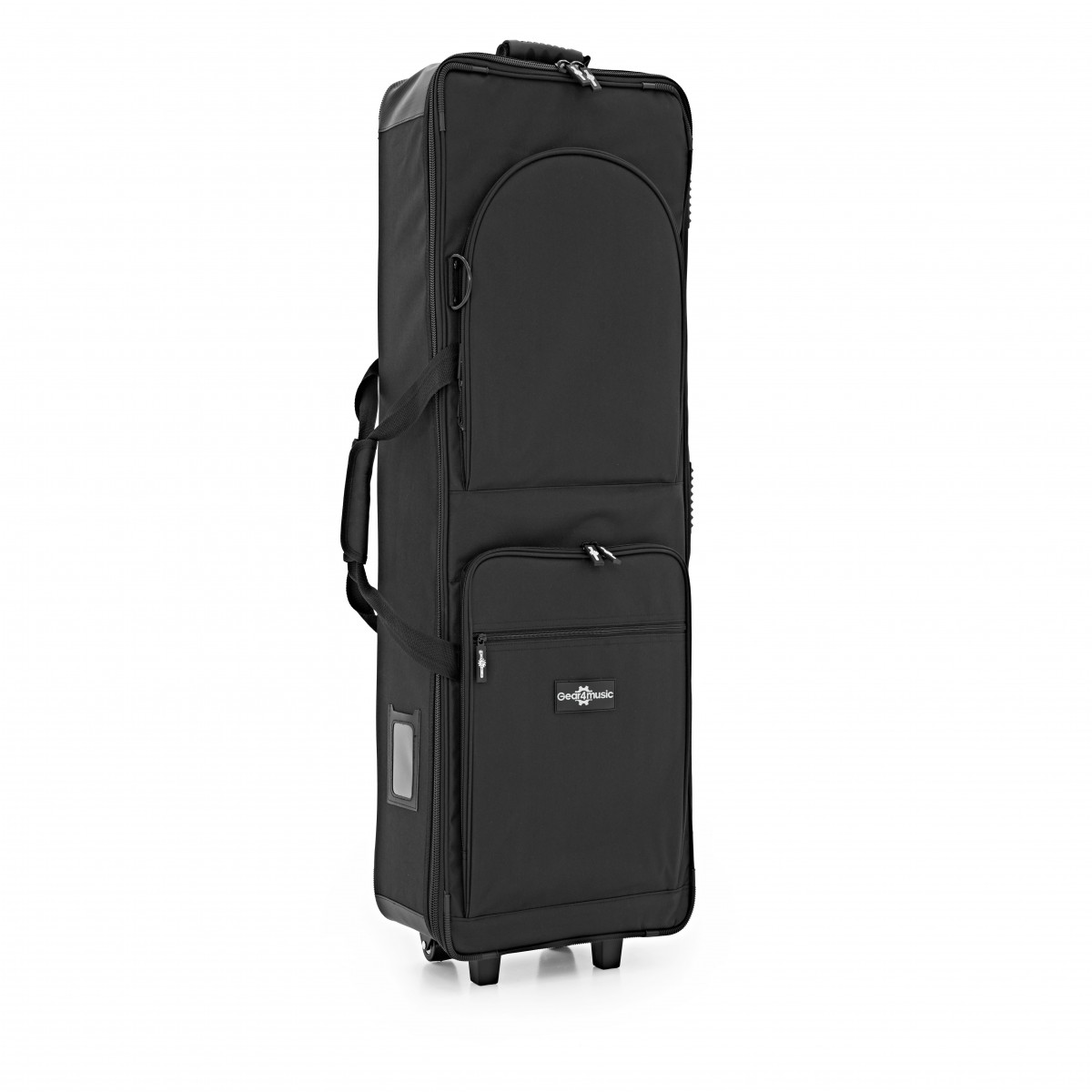 76 Key Keyboard Case with Wheels by Gear4music
