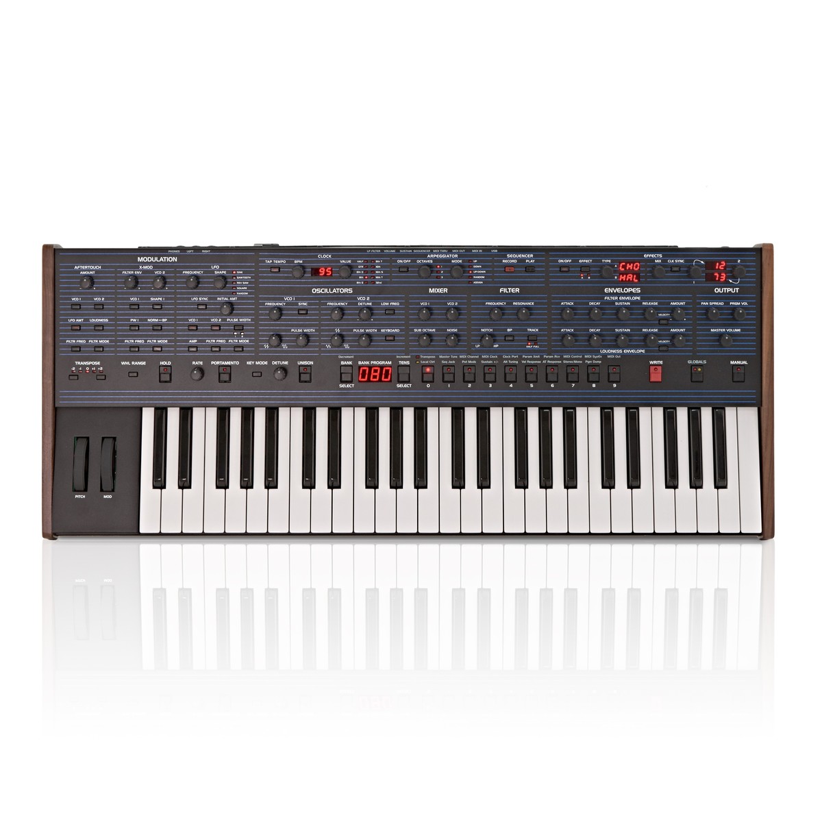 Oberheim OB-6 6-Voice Polyphonic Analog Synthesizer