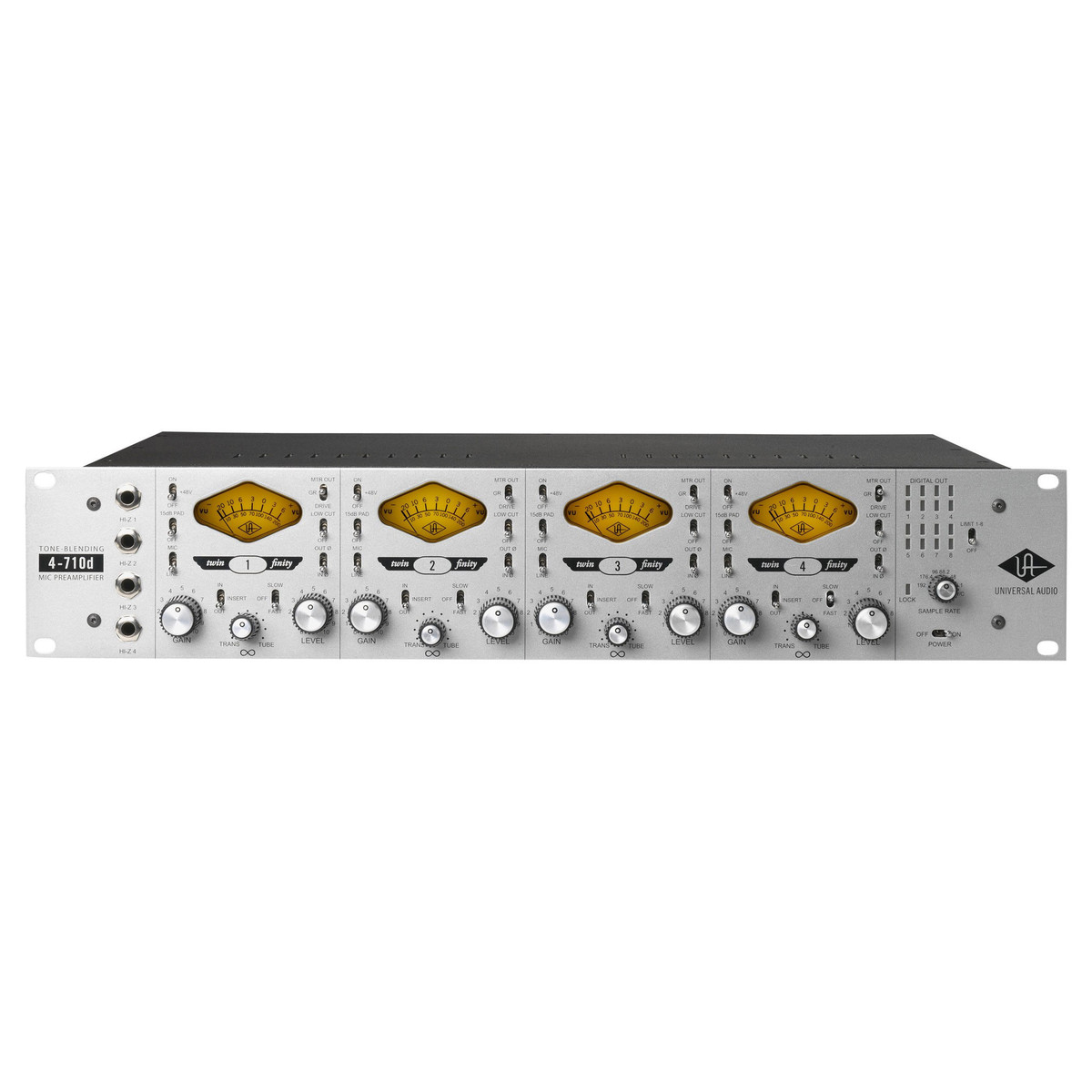 Universal Audio 4-710d Tone-Blending Mic Preamp