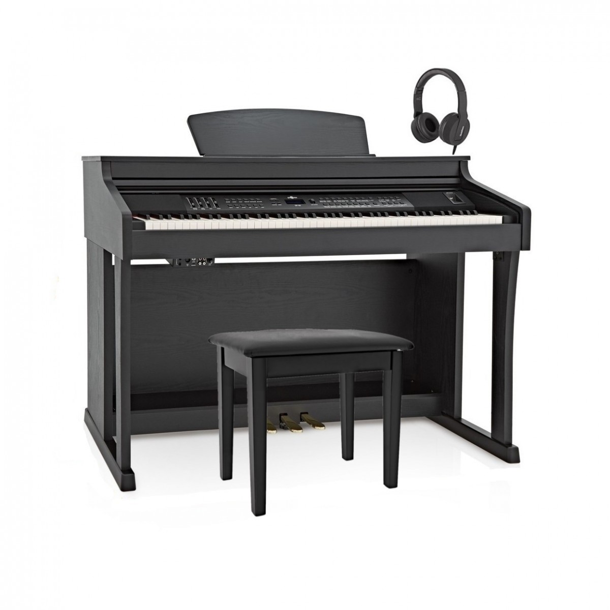 DP-50 Digital Piano by Gear4music + Piano Stool Pack