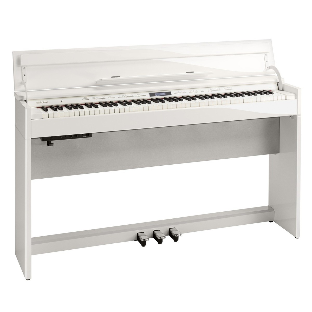 Roland DP603 Digital Piano, Polished White