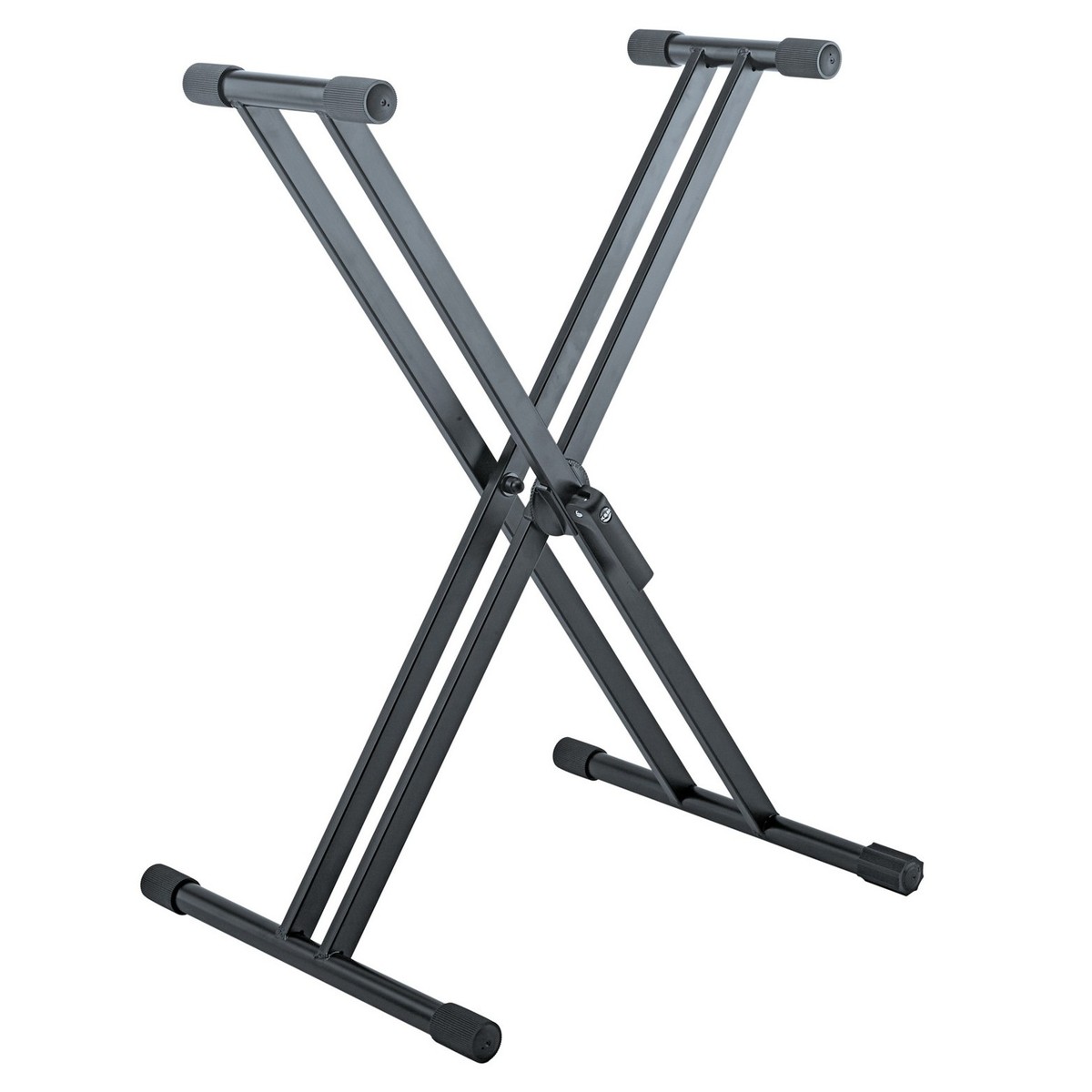 K&M 18993 Rick 20 X Frame Keyboard Stand, Black