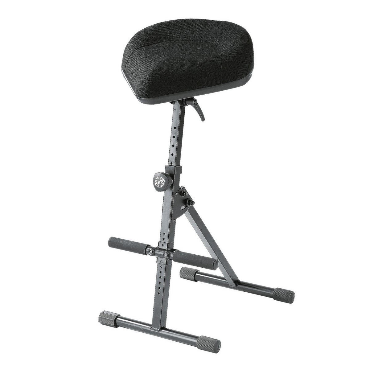 K&M 14046 Pneumatic Stool, Black