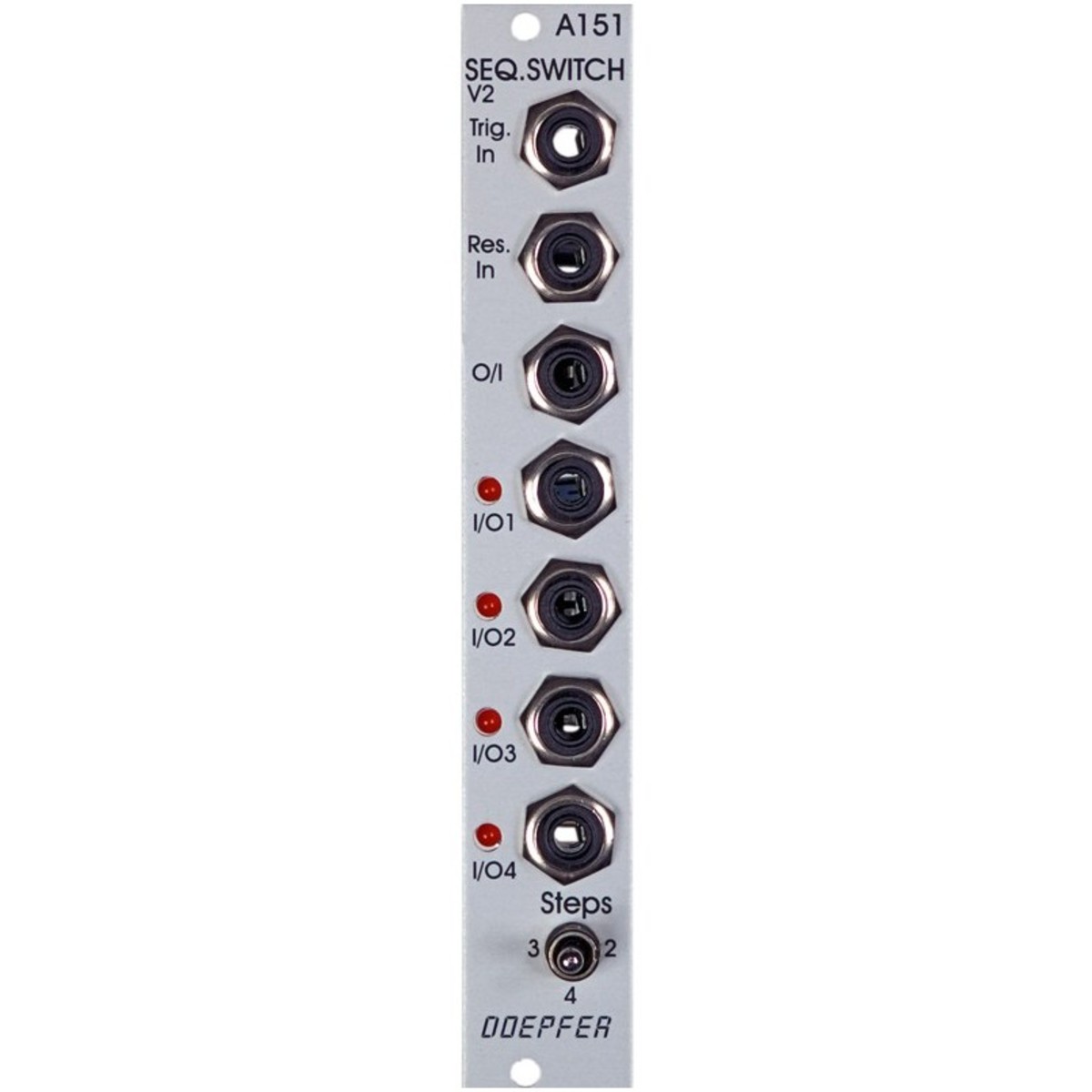 Doepfer A-151 Quad Sequential Switch (4HP)
