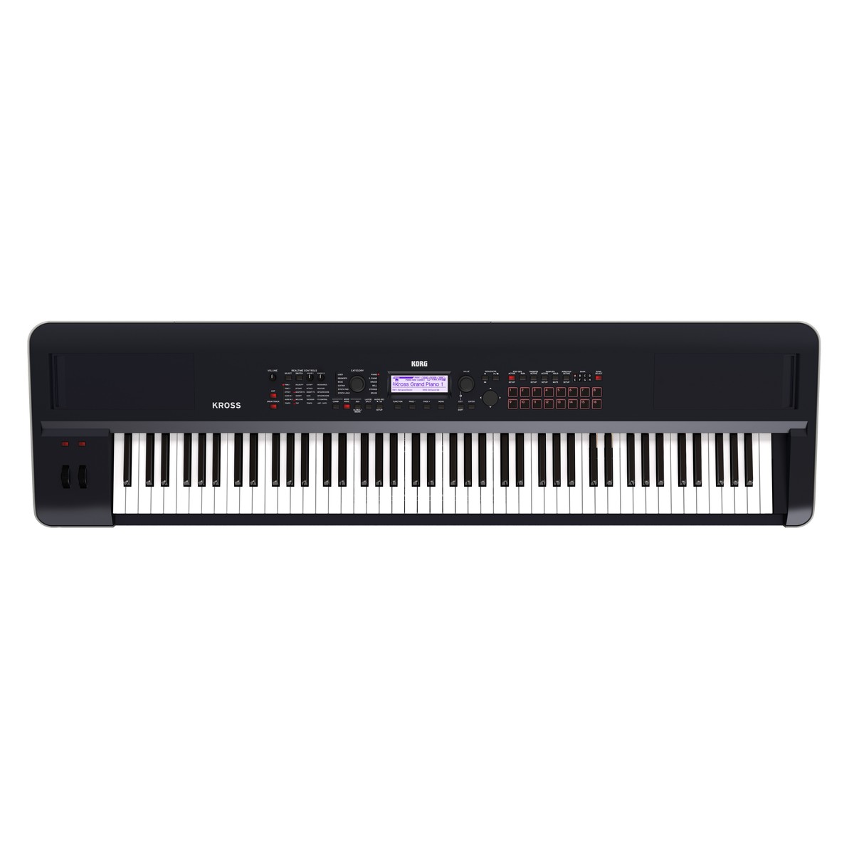 Korg Kross 2 88 Key Synthesizer Workstation, Black