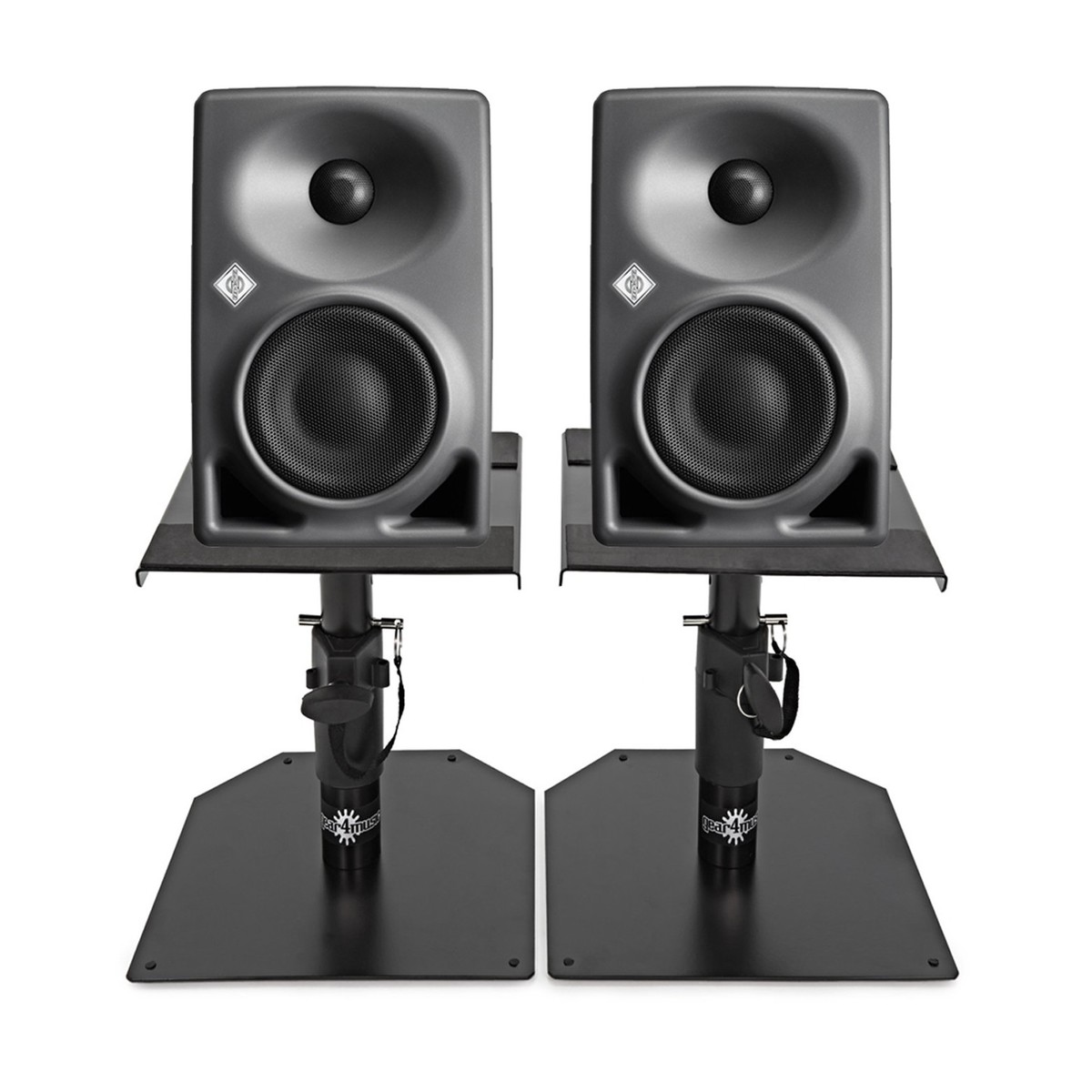 Neumann KH 80 DSP Studio Monitor Pair with Monitor Stands