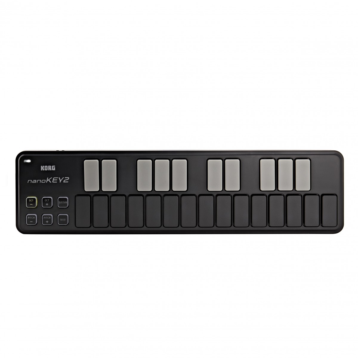 Korg nanoKEY2 USB MIDI Controller, Black