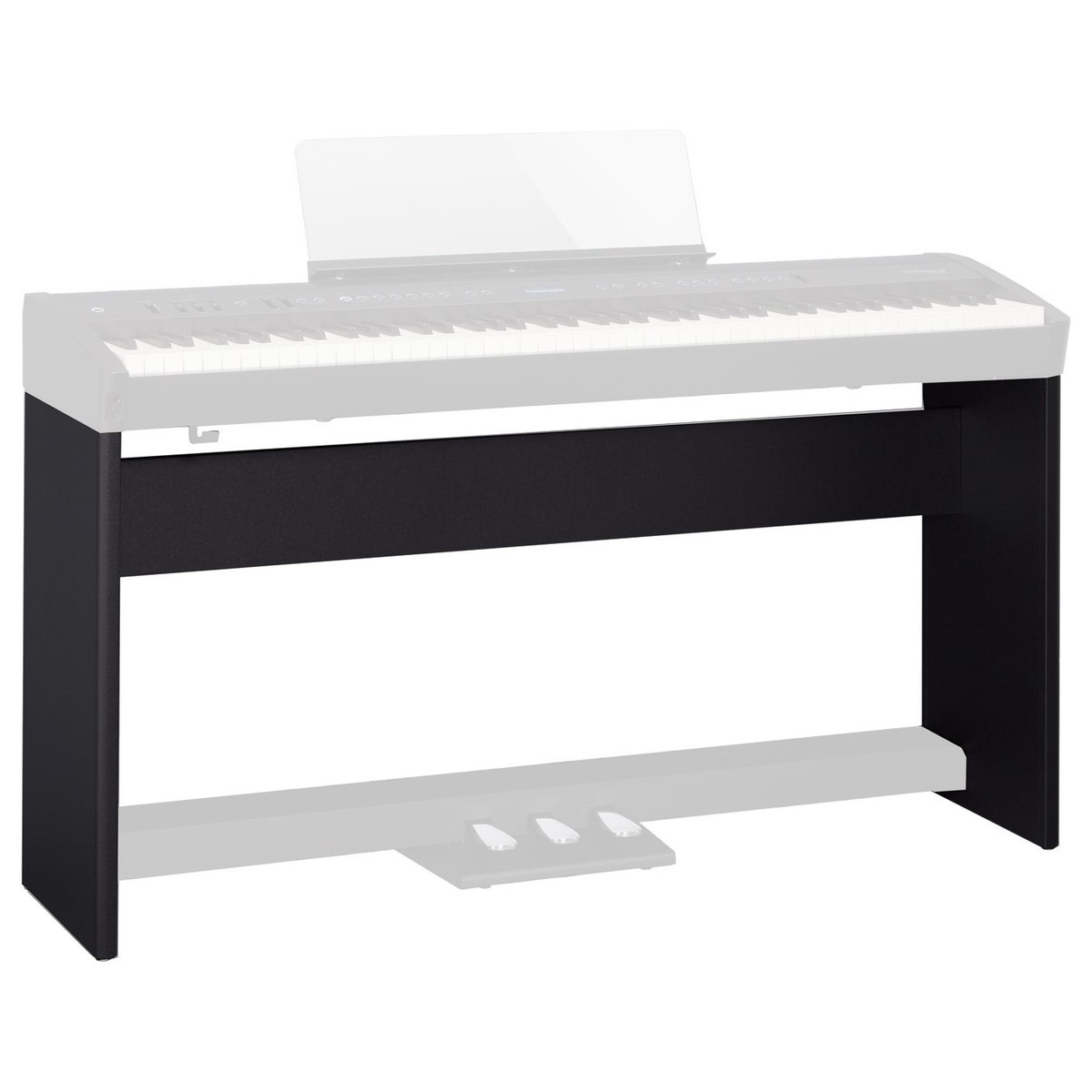 Roland KSC-72 Stand for FP-60 Digital Piano, Black