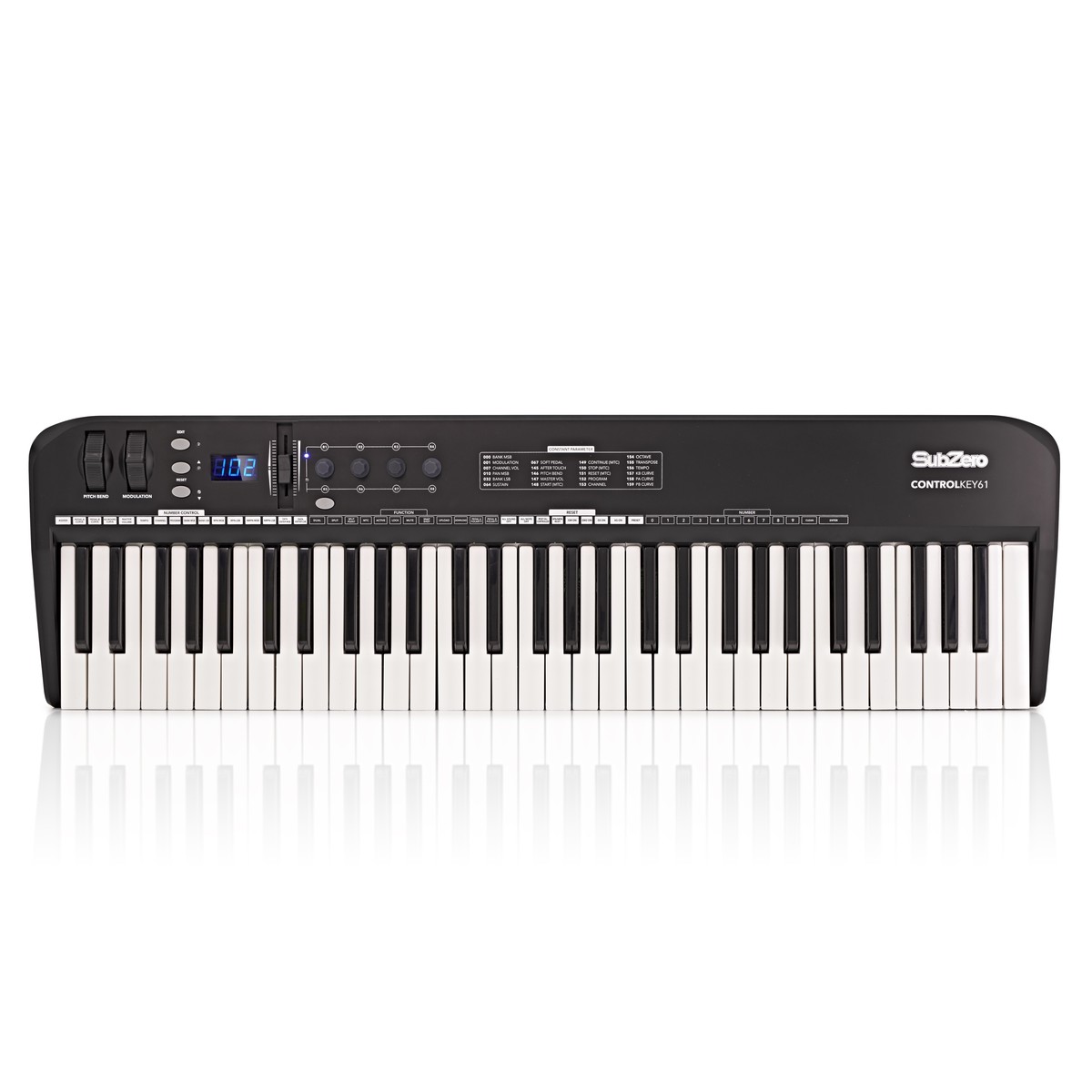 SubZero ControlKey61 MIDI Keyboard - Nearly New