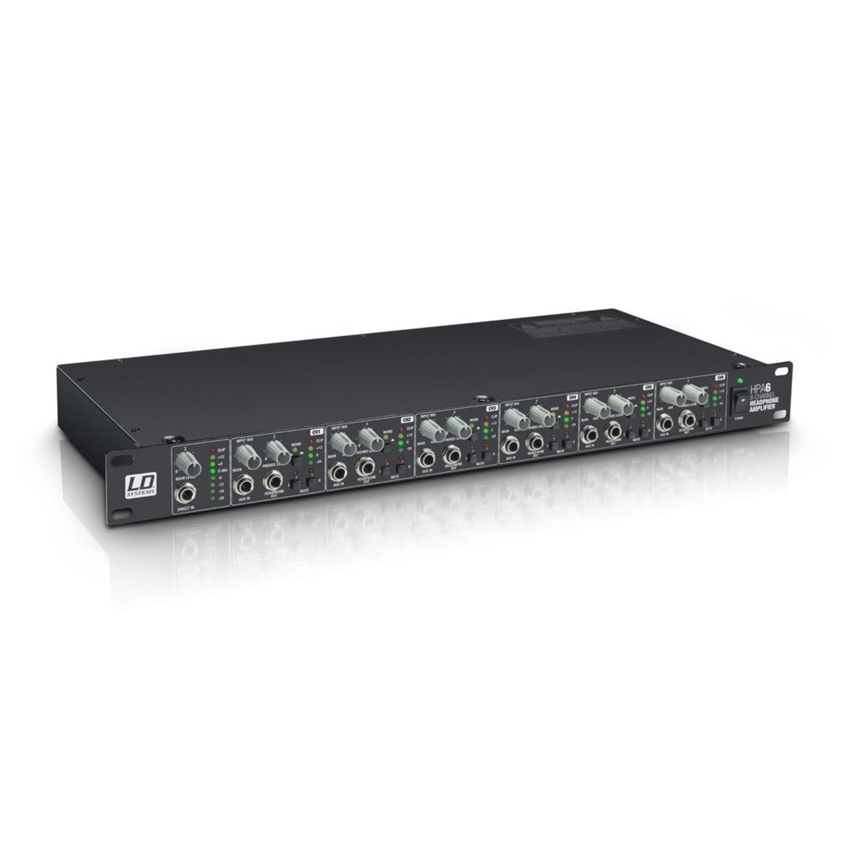 LD Systems HPA6 6-Channel Headphone Amplifier