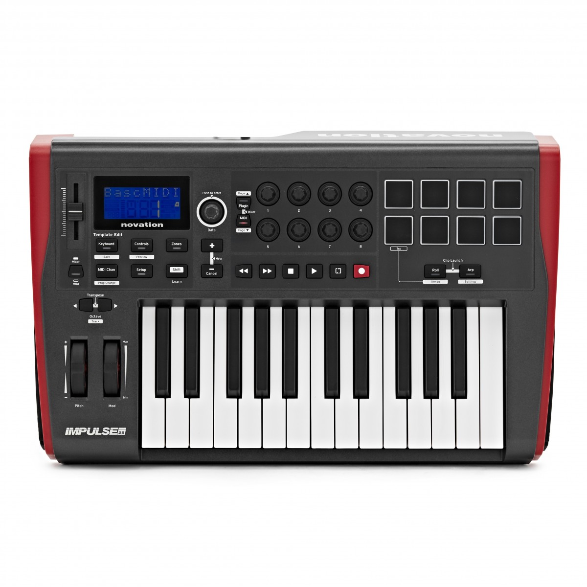 Novation Impulse 25 Key USB MIDI Controller Keyboard