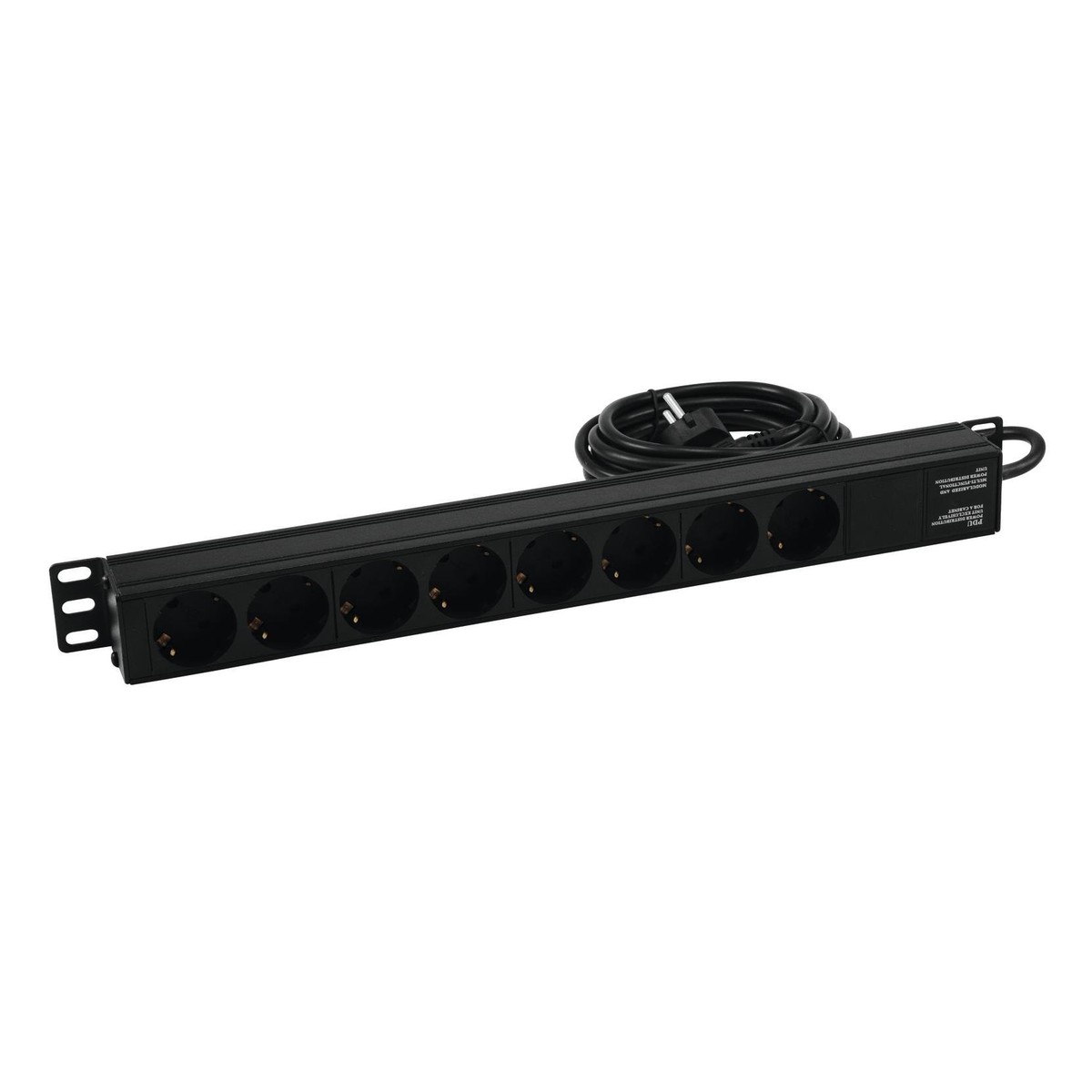 Eurolite R19-8 1U Power Distributor, 2.7m