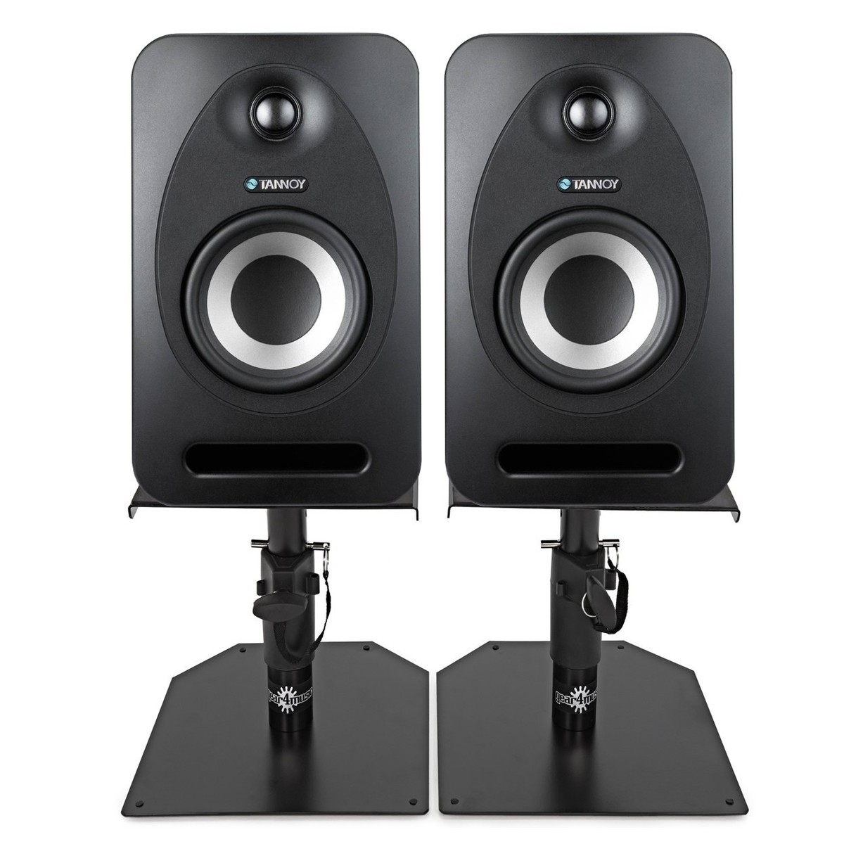 Tannoy Reveal 402 Studio Monitors with Desktop Stands, Pair