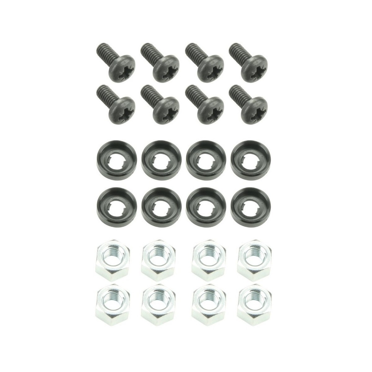 Adam Hall Mounting Kit For Two 19'' Units With Hex Nuts M6
