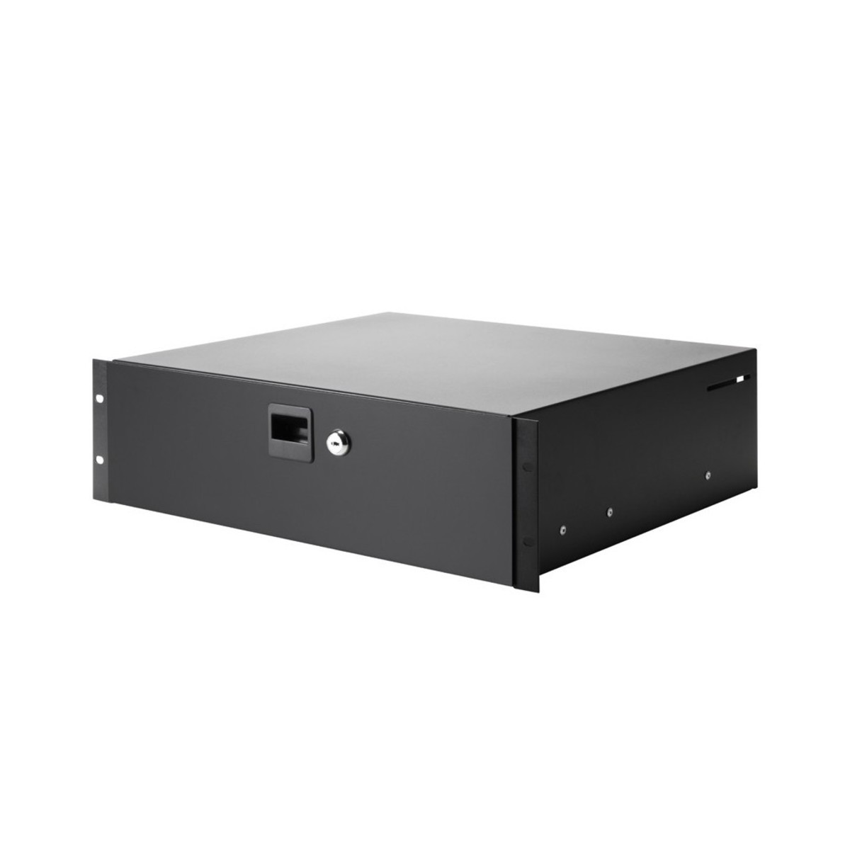 Adam Hall 19'' Steel Rack Drawer with Lock, 3U