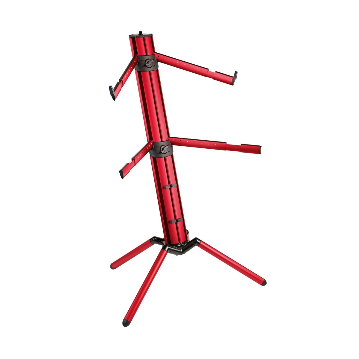 K&M 18860 Spider Pro Keyboard Stand, Red