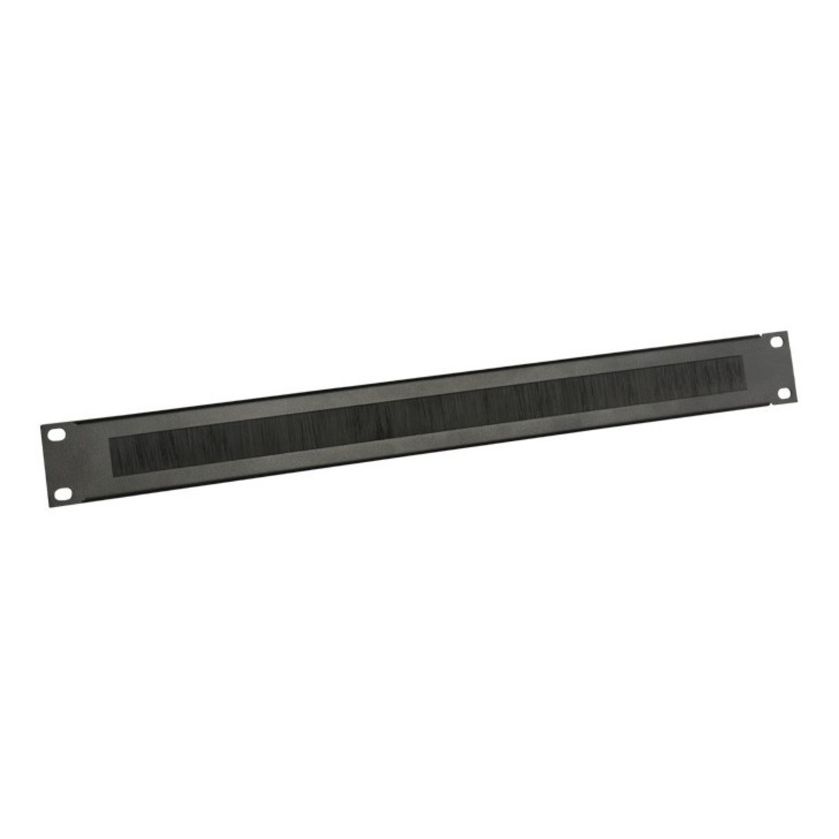 Adam Hall 19'' Steel Rack Panel with Brush Strip, 1U