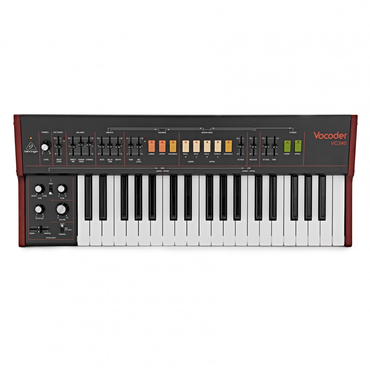 Behringer Vocoder VC340 Authentic Analog Vocoder
