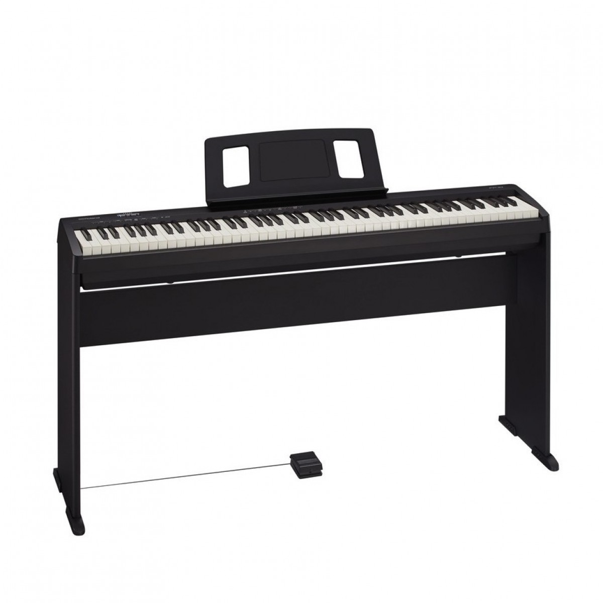 Roland FP 10 Digital Piano with Stand, Black
