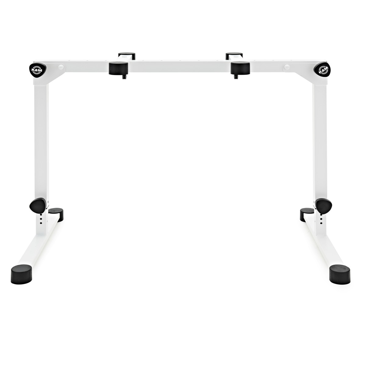 K&M 18820 Omega Pro Table Style Keyboard Stand, White