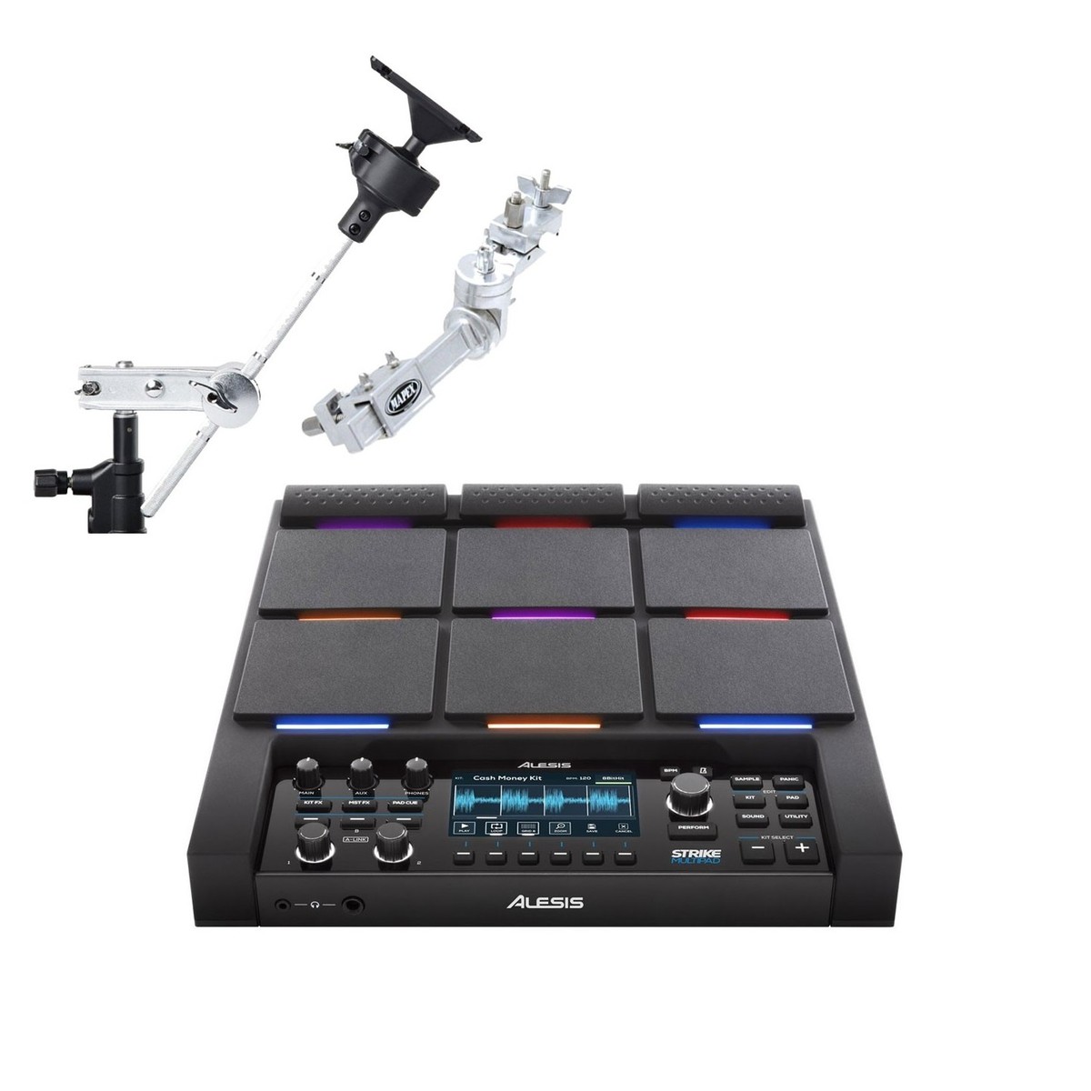 Alesis Strike Multipad and Multipad Clamp Bundle