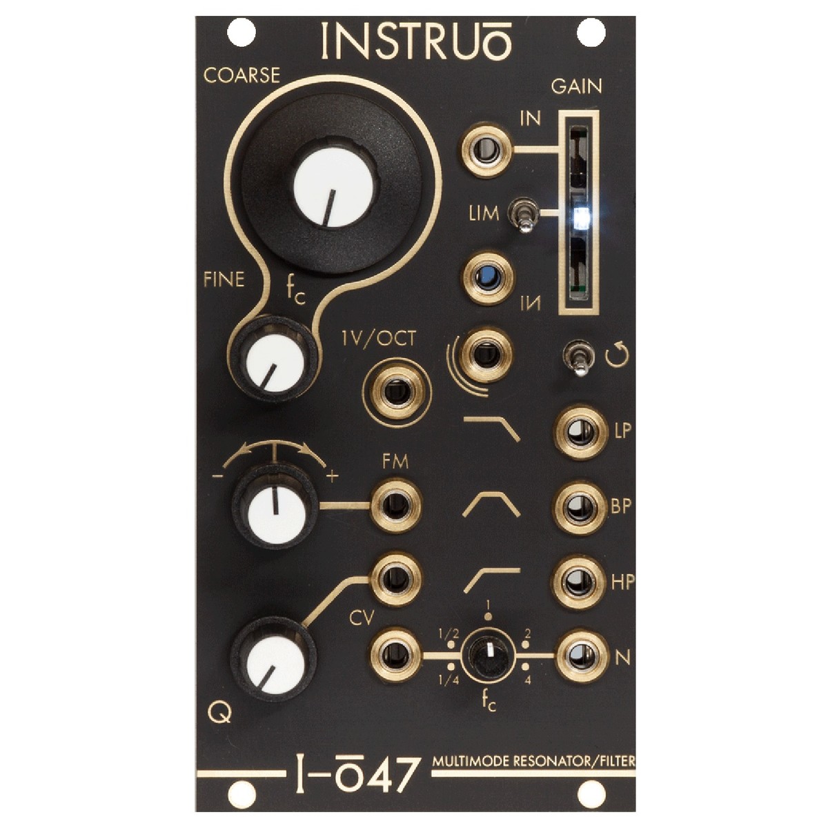 Instruo I-o47 Multimode Resonator & Filter (14HP)